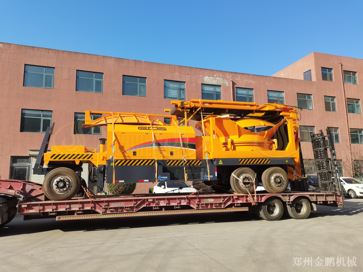 郑州金鹏破树根机器用于树根破碎的型号选择与处理能力