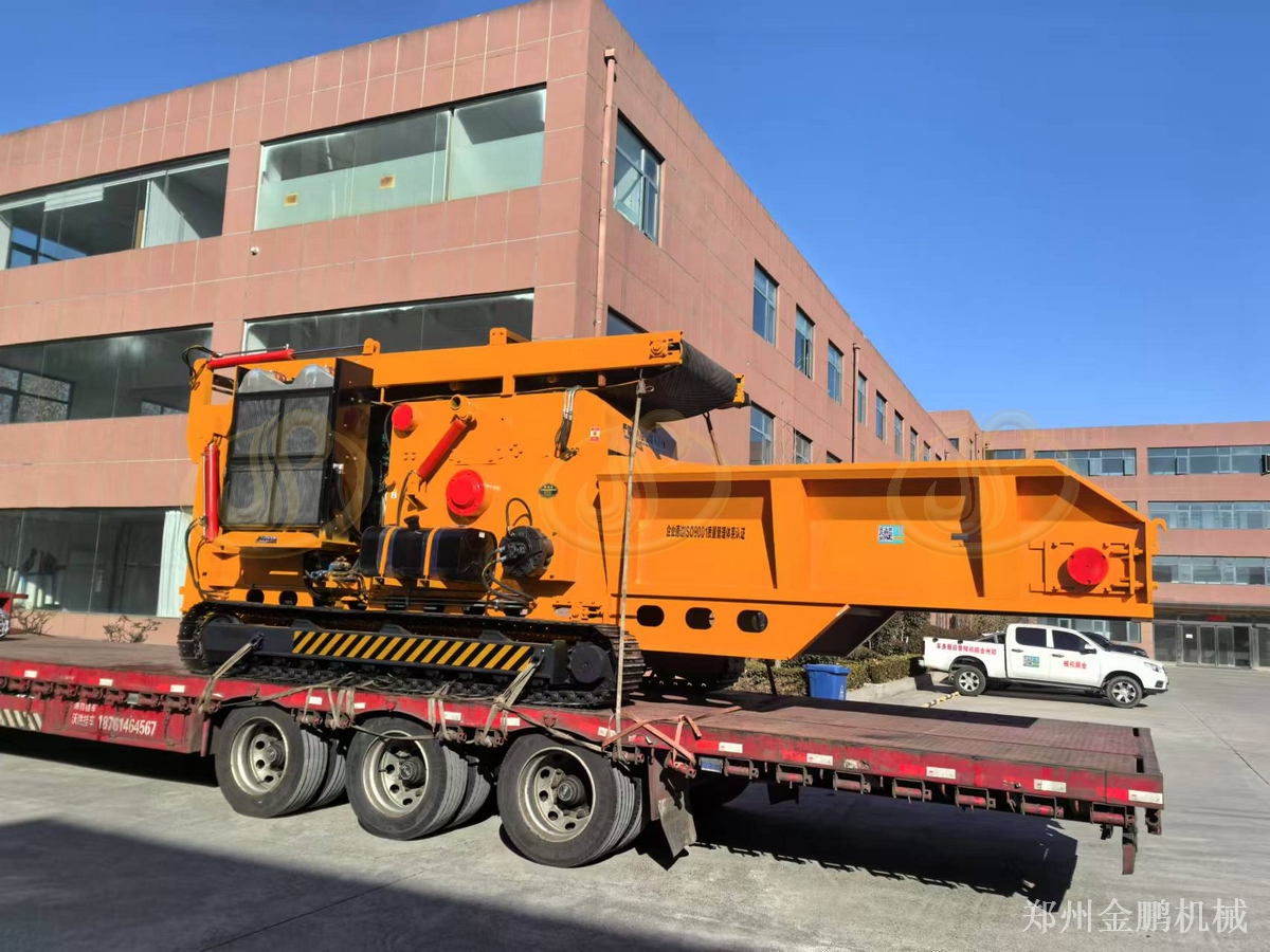 郑州金鹏大型树根粉碎机处理树根的选型要点与适用边界