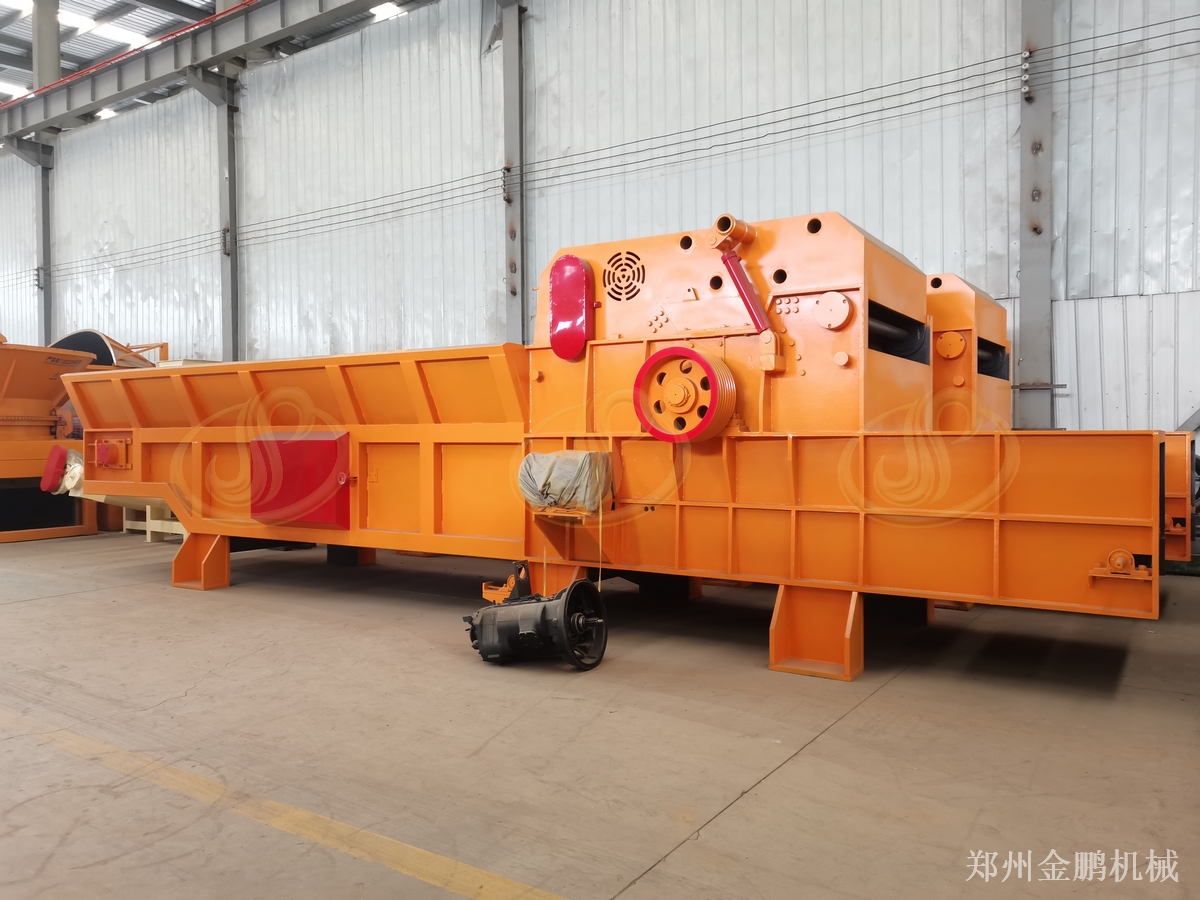 郑州金鹏1600型木材粉碎机价格与废旧建筑模板破碎配置